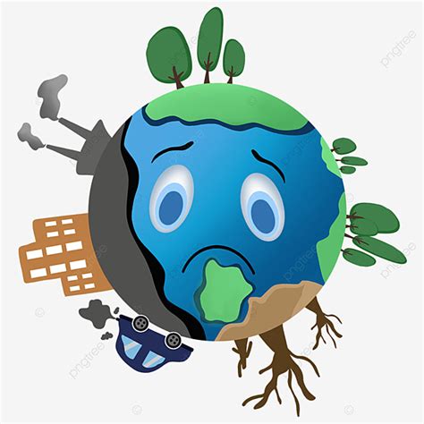 Earth Pollution Clipart Hd PNG, Earth Pollution, Earth, Pollution ...