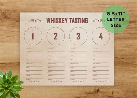 Whiskey Tasting Notes, Whiskey Tasting Party 8 Whiskey, Whiskey Tasting ...