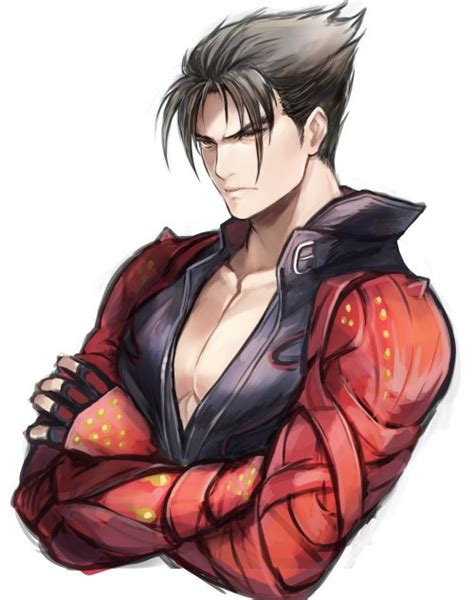 By py_pf on twitter | Jin kazama, Tekken 7, Anime warrior