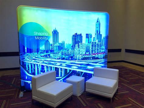 Portable 10' x 10' LED Backlit Display | Ion Exhibits