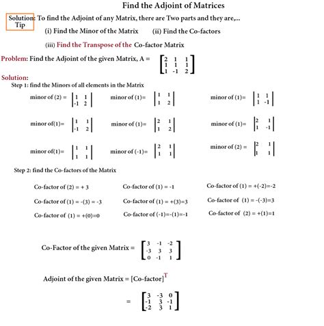 Adjoint Of A Matrix – International Math Education | Free Download Nude ...