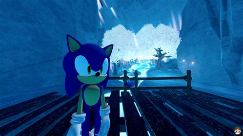 VRChat | Sonic at Frozen Forest by Fuflotyuk on DeviantArt