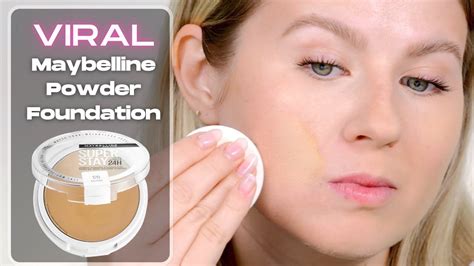 Viral Maybelline Powder Foundation - YouTube