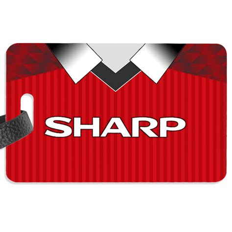 Manchester United Luggage Label - 1996 Home – Kick Off Merchants