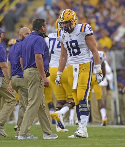 Ed Orgeron's much more than a 'rah-rah' coach, and LSU's Foster Moreau explains how, why | LSU ...