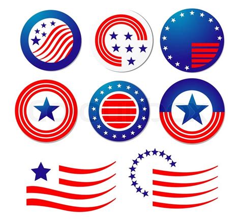 American patriotic symbols | Stock image | Colourbox