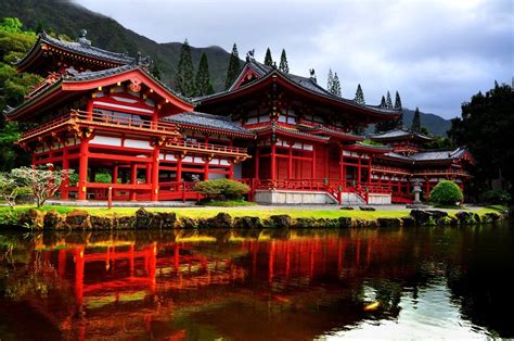 The Byodo-In Temple | Hawaii travel, Japanese architecture, Visit hawaii