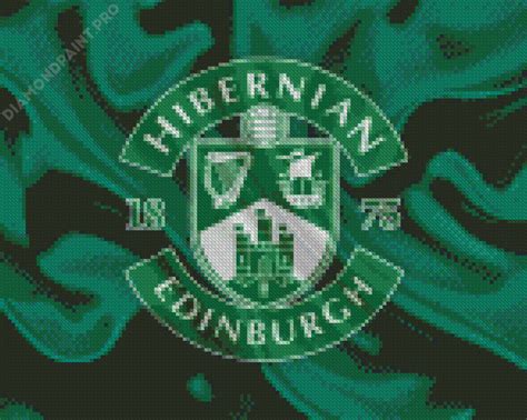 Hibs FC Logo - Diamond Painting - DiamondPaint.PRO