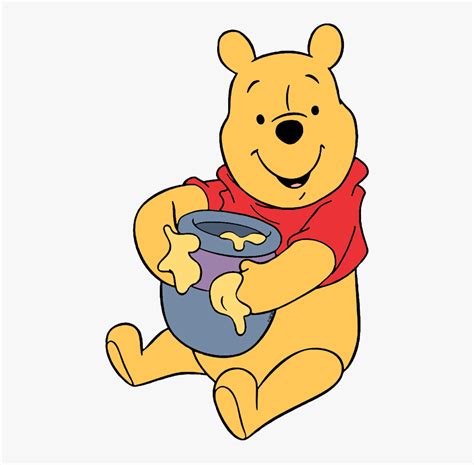 Transparent Winnie The Pooh Clipart - Winnie The Pooh And Honey Pot, HD Png Download ...