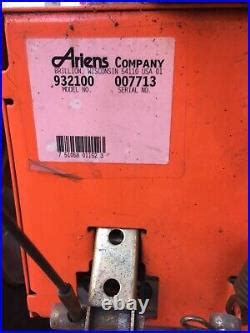 Excellent Used Ariens 824 Snowblower Complete Front End « Snow Blowers