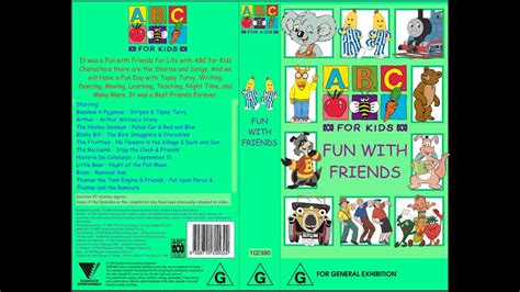 Opening To ABC For Kids - Fun with Friends 1999 VHS Australia - YouTube