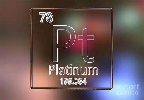 Platinum Element Photograph by Kateryna Kon/science Photo Library - Fine Art America