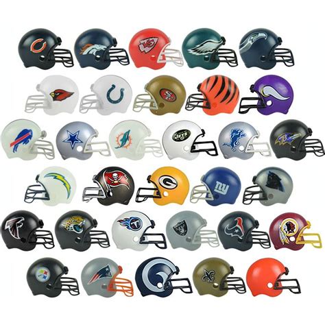 NFL Football Helmet Collection with all 32 Teams