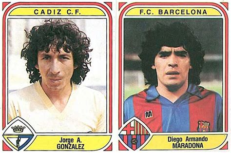 Maradona y el "Mágico" González en el FC Barcelona