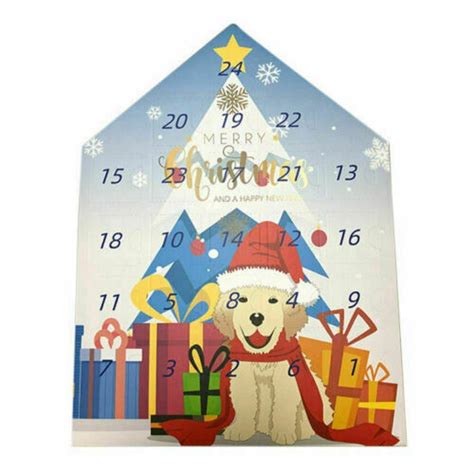 Pet Advent Calendar for Dogs With Puppy Friendly Treats Christmas 2023 ...