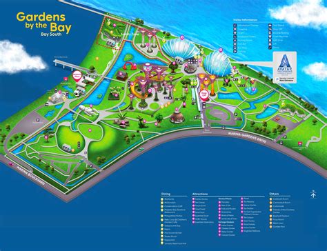 Gardens by the Bay Map | Singapore - Ontheworldmap.com