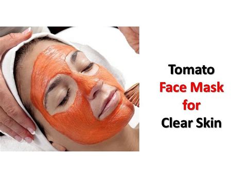 Fresh Tomato Face Mask | Tomato Face Mask for Clear Skin - YouTube