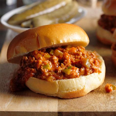 Slow-Cooked Turkey Sloppy Joes Recipe | Taste of Home