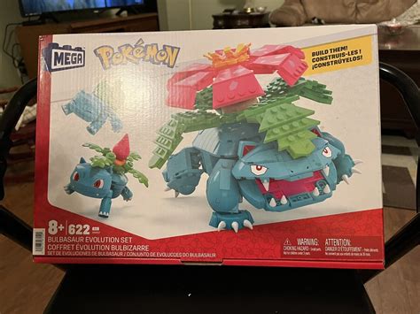 Mavin | Pokemon Bulbasaur Evolution Building Set Ivysaur Venusaur Mega ...