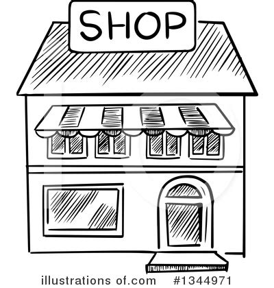 Store Clipart #1622194 - Illustration by Vector Tradition SM