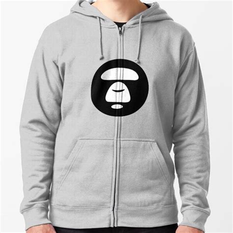 "bAPe monkey" Zipped Hoodie by 23jd45 | Redbubble