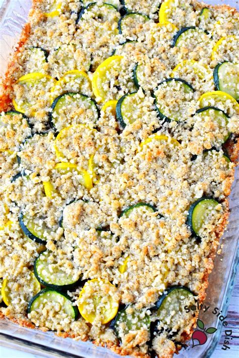 Summer Squash Casserole with Panko Crumb Topping | Easy Side Dishes