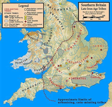 Southern Britain in the Late pre-Roman Iron Age | Iron age, Roman britain, History