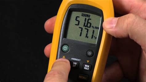 Fluke 971 Temperature / Humidity Meter - TriplePoint Calibrations