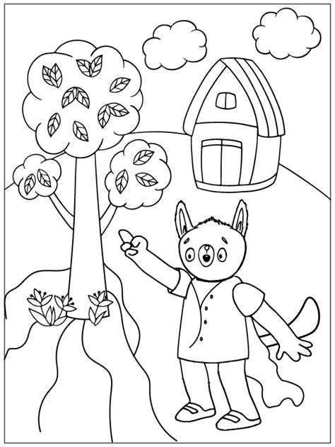 Tumble Leaf Fig Coloring Page - Free Printable Coloring Pages for Kids