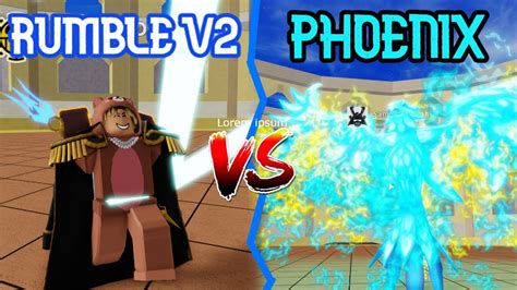 BLOX FRUITS RUMBLE AWAKENING vs PHOENIX - YouTube