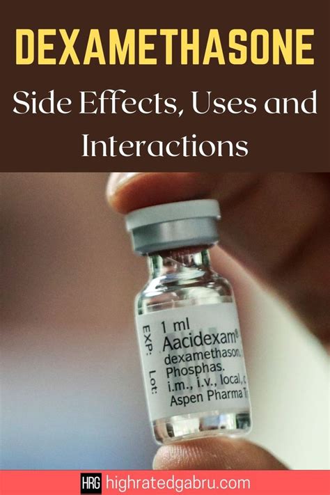 Dexamethasone Side Effects | Side effects, Emergency room nurse, Nursing tips