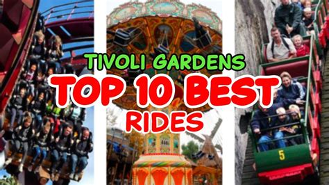 Top 10 rides at Tivoli Gardens - Copenhagen, Denmark | 2022 - YouTube