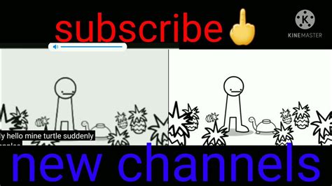 asdfmovie mine turtle suddenly pineapples IDFB intro electronic sound & normal (2022) - YouTube