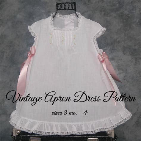 Apron Dress Pattern - Etsy