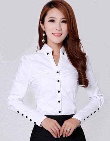 20 Best Formal Shirts for Women With Latest Designs | White shirts women, Women shirt design ...