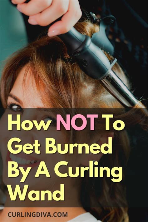 How NOT To Get Burned By A Curling Wand | Wand curls, How to lighten hair, Hair curling tips