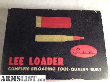 ARMSLIST - Want To Buy: Lee Loader - Handloader for Shotguns (10,12,16,20,410 & 28)