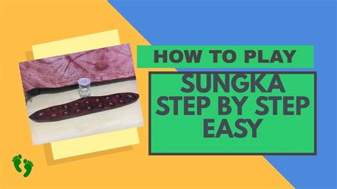 STEP BY STEP: Easy Guide on how to play SUNGKA Traditional Philippine game - YouTube