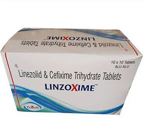 Linzoxime Linezolid & Cefixime Trihydrate Tablets at best price in Jaipur