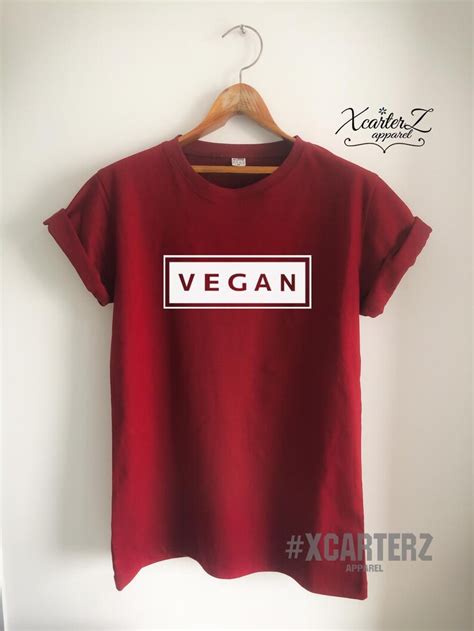 Vegan T Shirt Vegan Logo Shirt Vegan Clothing Vegan Merch | Etsy