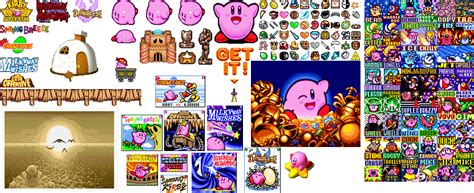 Kirby Super Star - General Sprites (With images) | Sprite, Kirby, Video game sprites