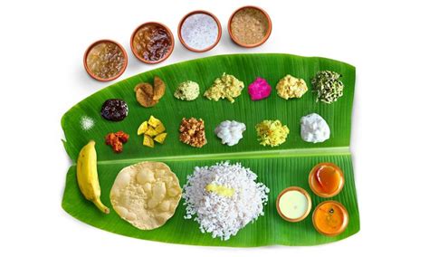 Onam Sadhya - All the dishes in an authentic sadhya meal