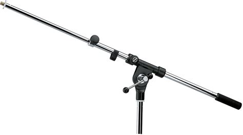 Chrome Telescoping 2-Piece 18in-30in Boom Arm Mic Extension