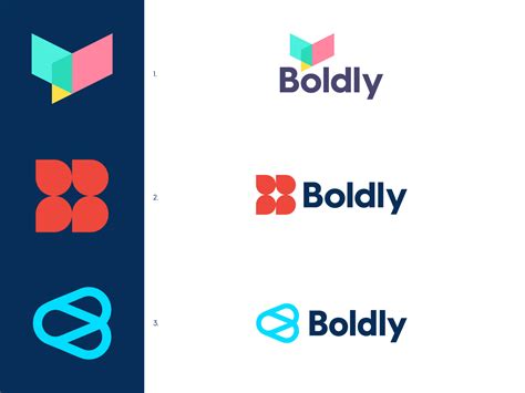 Boldly - Logo Design by Jeroen van Eerden on Dribbble