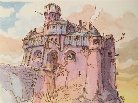 The Art Of Nausicaä Of The Valley Of The Wind - Watercolor Impressions - Hayao Miyazaki ...