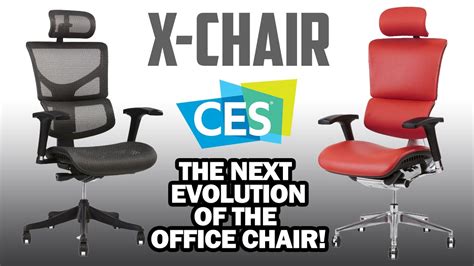 The Next Evolution of the Office Chair! X-Chair at CES 2019! - YouTube