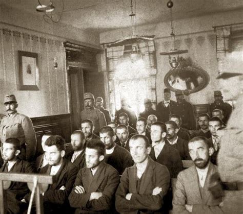 Trial of Gavrilo Princip and his co-conspirators after the ...