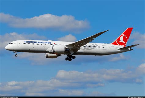 TC-LLC Turkish Airlines Boeing 787-9 Dreamliner Photo by Daniel Nagy | ID 1046329 ...