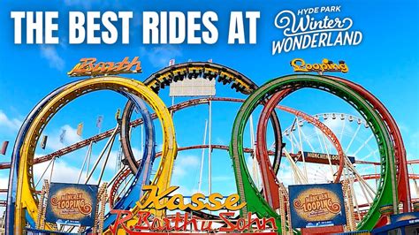 The Best Rides at Hyde Park Winter Wonderland - YouTube