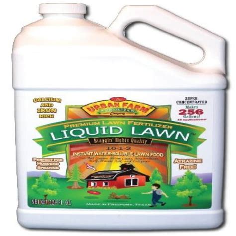 Urban Farm Fertilizers Liquid Lawn Fertilizer, 1 gallon, 10-1-2 ...